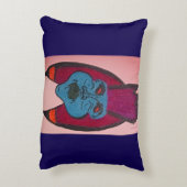 Egyptian Inspired Horror Theme Mummy Accent Pillow アクセントクッション (裏面(縦))