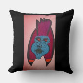Egyptian Inspired Horror Theme Mummy Throw Pillow クッション (正面)