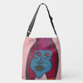 Egyptian Inspired Horror Themed Mummy  クロスボディバッグ (裏面)