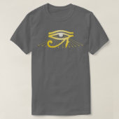 Egyptian Magic Eye of Ra Horus Sun God  Tシャツ (デザイン正面)