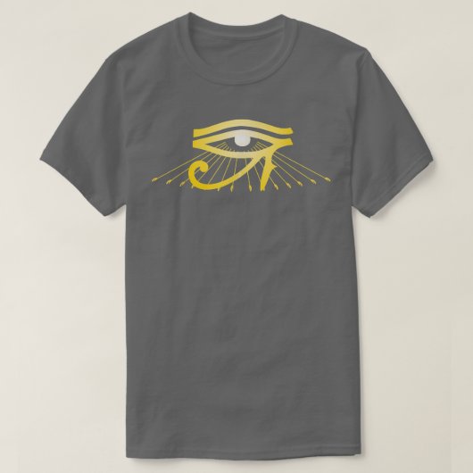 Egyptian Magic Eye of Ra Horus Sun God  Tシャツ (デザイン正面)