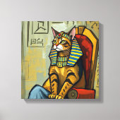 EGYPTIAN MAU-PHARAOH キャンバスプリント (正面)