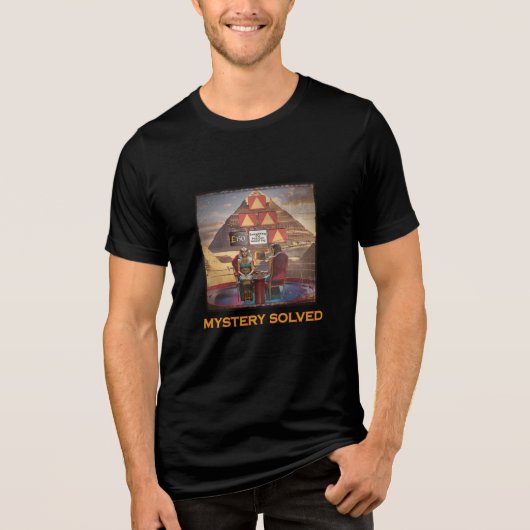 Egyptian Pyramid Game Show トライブレンドＴシャツ (正面)