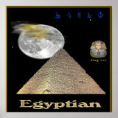 Egyptian pyramids poster ポスター (正面)