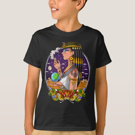 Egyptian Queen Cleopatra Tシャツ (正面)