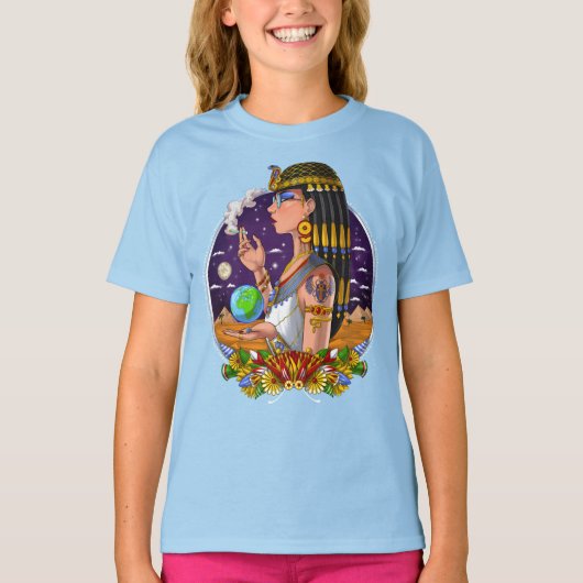 Egyptian Queen Cleopatra Tシャツ (正面)