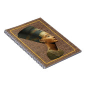 Egyptian Queen Nefertiti hieroglyph notebook ノートブック (右側)