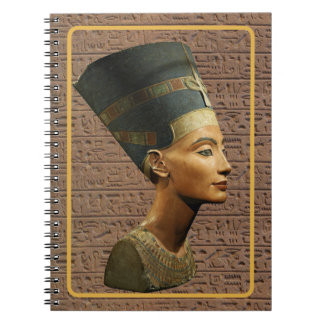 Egyptian Queen Nefertiti hieroglyph notebook ノートブック