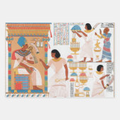 Egyptian Royal Papyrus ラッピングペーパーシート (正面3)