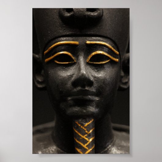 Egyptian Statue of Osiris ポスター (正面)