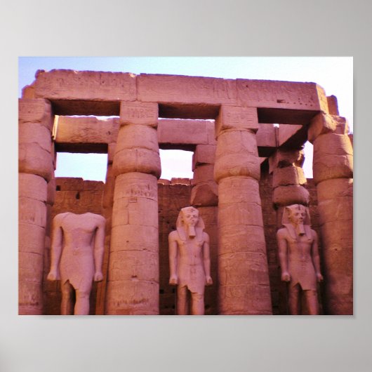 Egyptian Statues ポスター (正面)