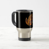 Egyptionの肉食鳥 トラベルマグ (正面左)