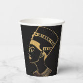 egyption pharaoh art paper coffee cups 紙コップ (裏面)