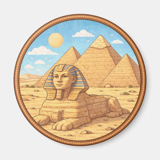 Egypt's Sphinx マグネット (正面)