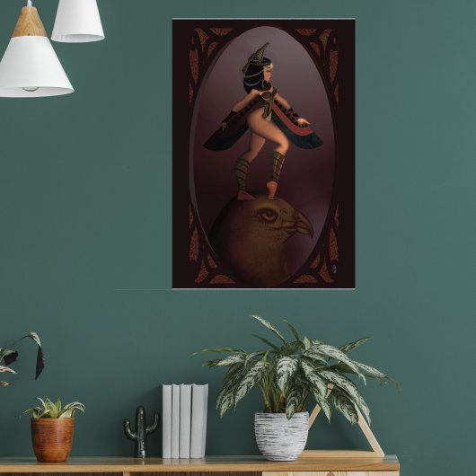 Egytian MAAT - Anime Style ポスター (リビング1)