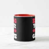 Ehゲームを持って来るカナダ国旗カナダ マグカップ (中央)