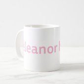 EHマグピンク コーヒーマグカップ (正面左)