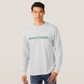 EH ロングスリーブ 緑 Tシャツ (正面フル)