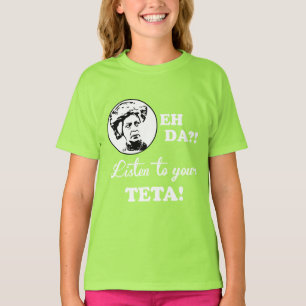 EH DAか。! あなたのTETAに聞いて下さい! Tシャツ