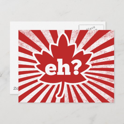 Eh for Canada Day ポストカード (正面/裏面)