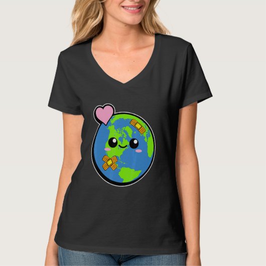 Eh Heal The Environment & Green Planet Tシャツ (正面)