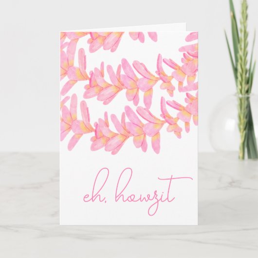 Eh, Howzit サンキューカード (正面)