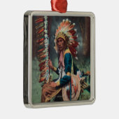 Ehankekleの責任者のポートレート メタルオーナメント (右)