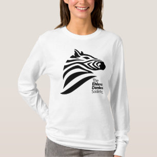 Ehlers-Danlosの社会の長袖のティー Tシャツ