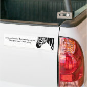 Ehlers-Danlosシンドロームの最低! バンパーステッカー (トラック上)