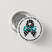 Ehlers-Danlosシンドロームの#ChangeForEDSの原因ボタン 缶バッジ (正面&裏面)