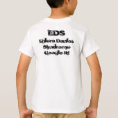 Ehlers Danlosシンドローム-シマウマはTシャツをからかいます Tシャツ (裏面)