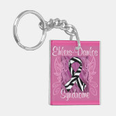 "Ehlers-Danlosシンドローム" Keychain キーホルダー (正面左)