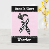 Ehlers-DanlosシンドロームEDSのシマウマの認識度カード カード (黄色い花)