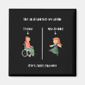 Ehlers Danlos症候群すべての障害がVであるわけではない マグネット (正面)