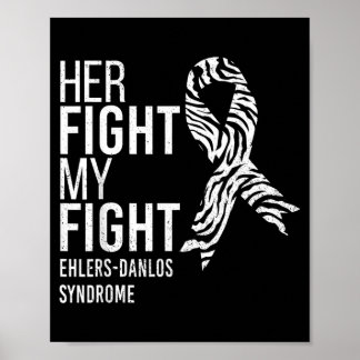 Ehlers-Danlos症候群 EDS 戦う ポスター