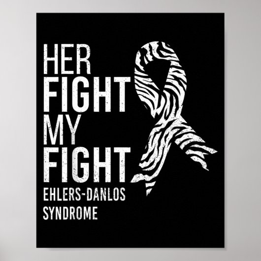 Ehlers-Danlos症候群 EDS 戦う ポスター (正面)