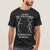 Ehlers Danlos Awareness  Life With EDS  Just Walki Tシャツ (正面)