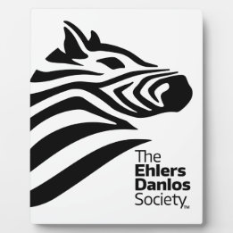 Ehlers-Danlos Societyの公式ロゴ フォトプラーク