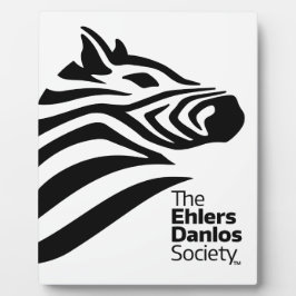 Ehlers-Danlos Societyの公式ロゴ フォトプラーク
