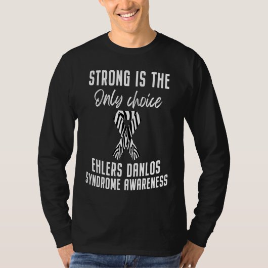Ehlers Danlos Syndrome Awareness Choice Warrior Su Tシャツ (正面)