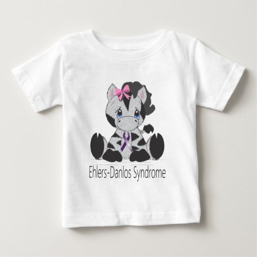 Ehlersdanlossyndrome.png ベビーTシャツ (正面)