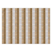 Ehnicのアフリカの種族の幾何学的 テーブルクロス (正面(横))