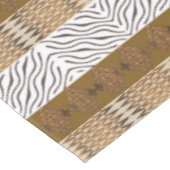 Ehnicのアフリカの種族の幾何学的 テーブルクロス (アングル)