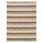 Ehnicのアフリカの種族の幾何学的 テーブルクロス (正面)