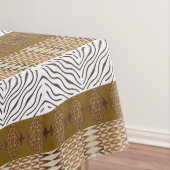 Ehnicのアフリカの種族の幾何学的 テーブルクロス (インサイチュ)