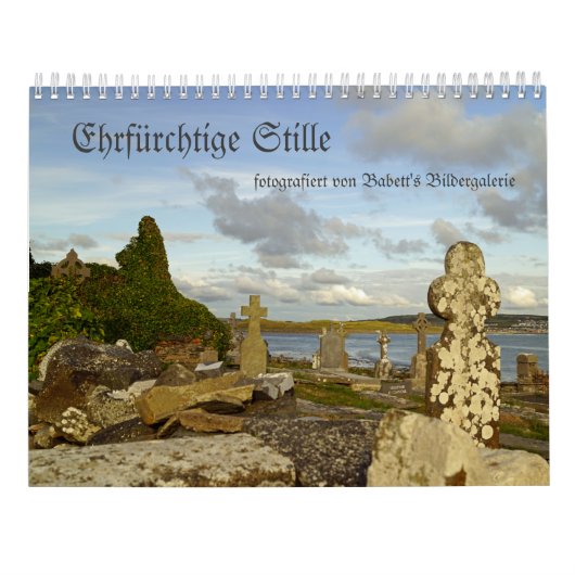 Ehrfürchtige Stille  - Kalender in deutsch カレンダー (裏面)