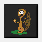 eichhörnchen comic マグネット (正面)