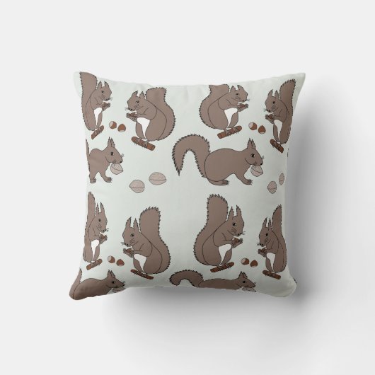 Eichhörnchen Design クッション (裏面)