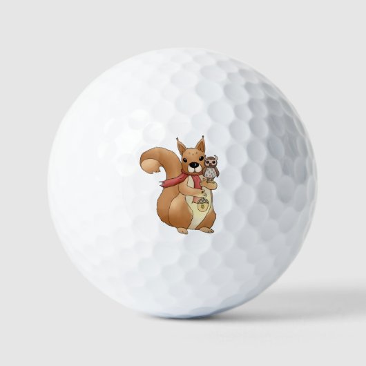Eichhörnchen  Golfball ゴルフボール (正面)