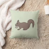 Eichhörnchen mit Nüssen クッション (ブランケット)